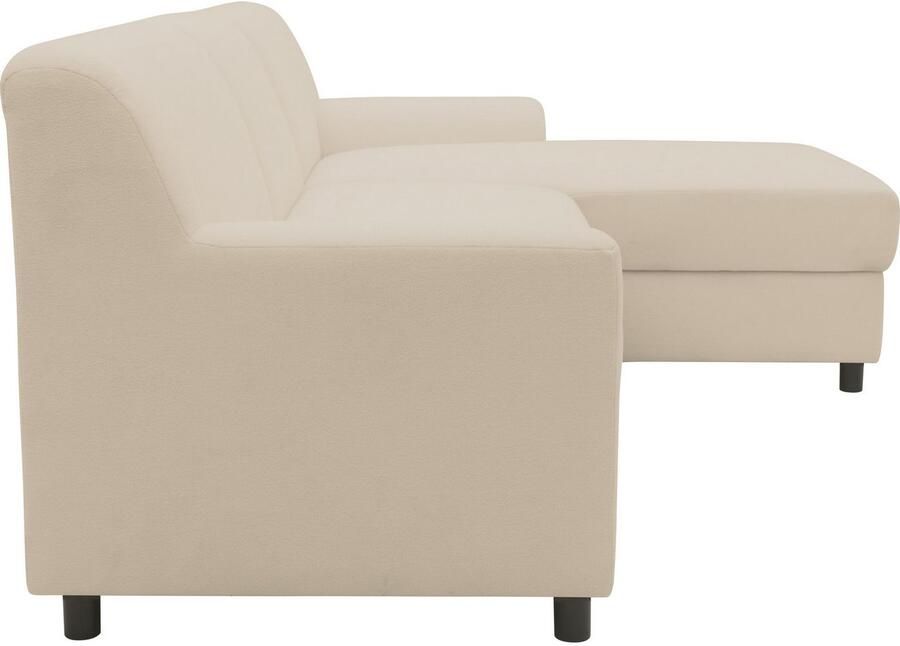 DOMO collection Hoekbank Turah 2 L-Vorm Corduroy of Luxe-Microvezel comfortabele binnenvering - Foto 4