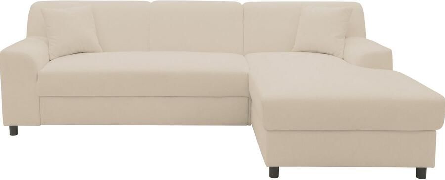 DOMO collection Hoekbank Turah 2 L-Vorm Corduroy of Luxe-Microvezel comfortabele binnenvering - Foto 9