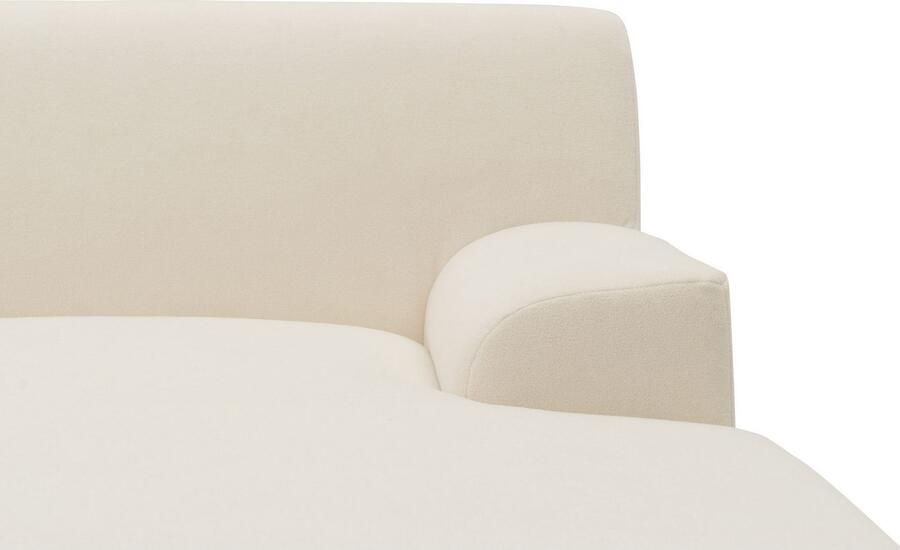 DOMO collection Hoekbank Turah 2 L-Vorm Corduroy of Luxe-Microvezel comfortabele binnenvering - Foto 6