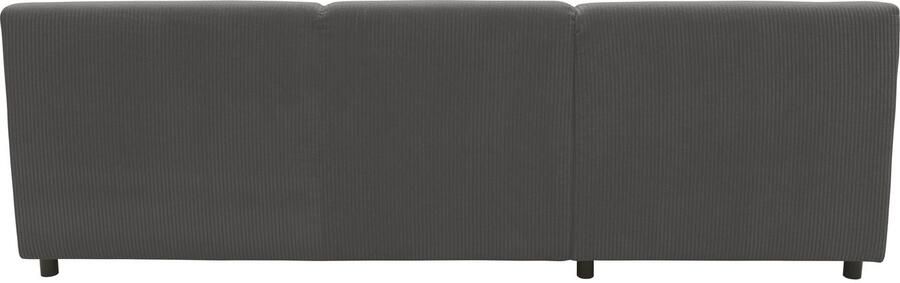 DOMO collection Hoekbank Turah 2 L-Vorm Corduroy of Luxe-Microvezel comfortabele binnenvering - Foto 13