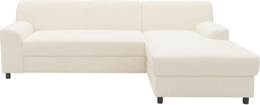 DOMO collection Hoekbank Turah 2 L-Vorm Corduroy of Luxe-Microvezel comfortabele binnenvering - Foto 10