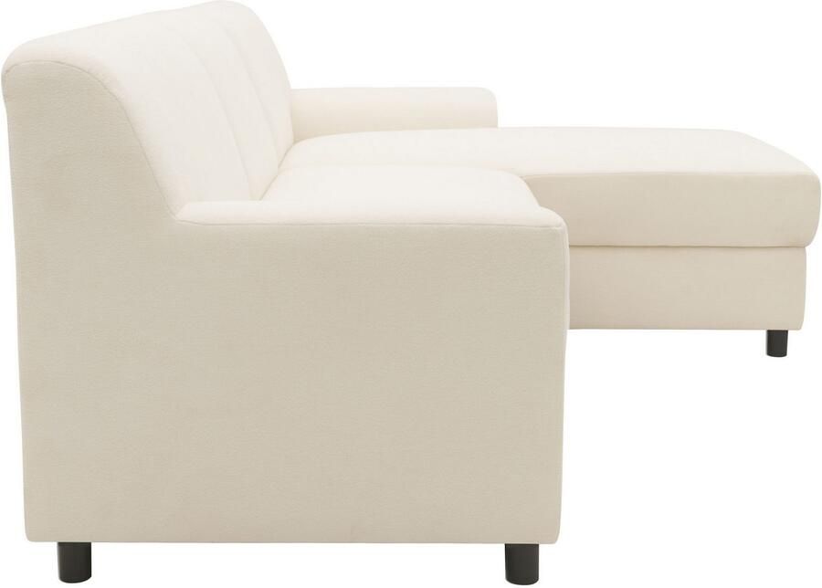 DOMO collection Hoekbank Turah 2 L-Vorm Corduroy of Luxe-Microvezel comfortabele binnenvering - Foto 4