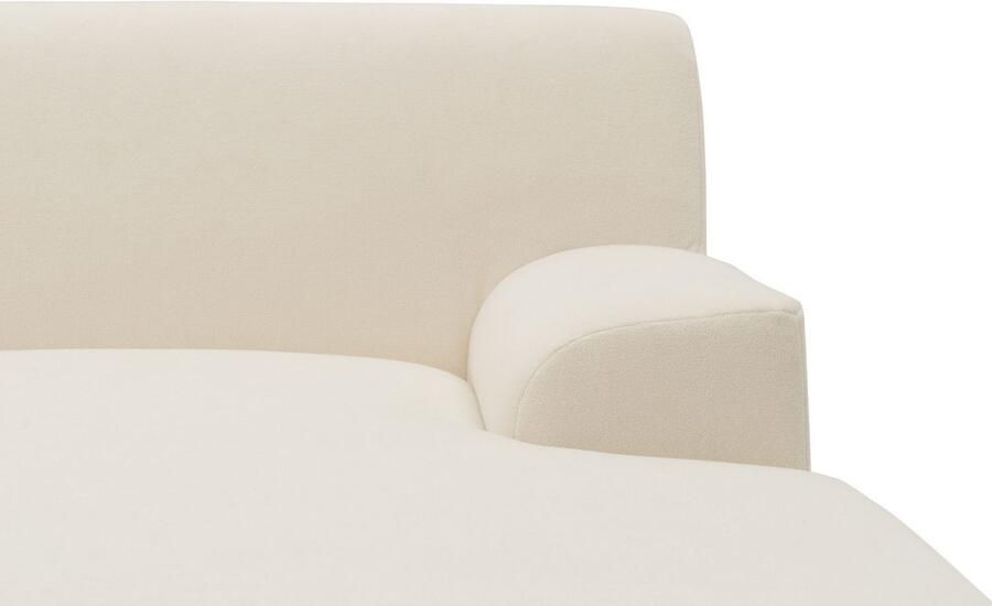 DOMO collection Hoekbank Turah 2 L-Vorm Corduroy of Luxe-Microvezel comfortabele binnenvering - Foto 6