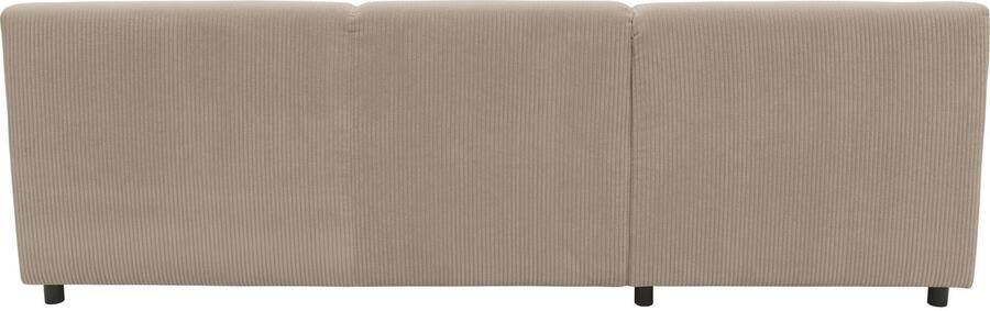 INOSIGN Hoekbank Turah 2 L-vorm in Cord en waterafstotende microvezel Vering B D H: 241 146 79 cm incl. sierkussen optioneel met bedfunctie - Foto 12