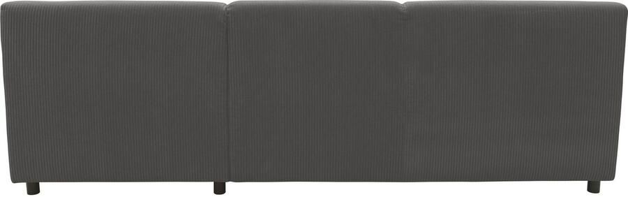 DOMO collection Hoekbank Turah 2 L-Vorm Corduroy of Luxe-Microvezel comfortabele binnenvering - Foto 11