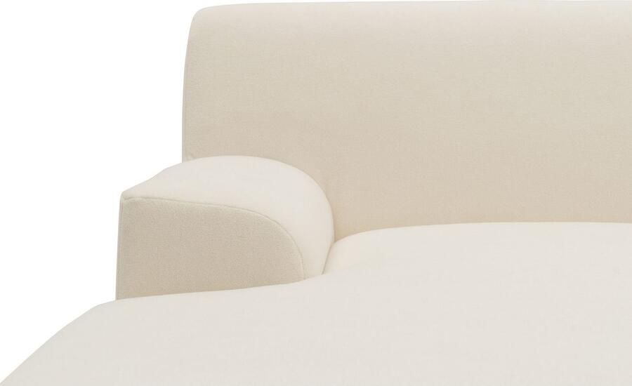 DOMO collection Hoekbank Turah 2 L-Vorm Corduroy of Luxe-Microvezel comfortabele binnenvering - Foto 6