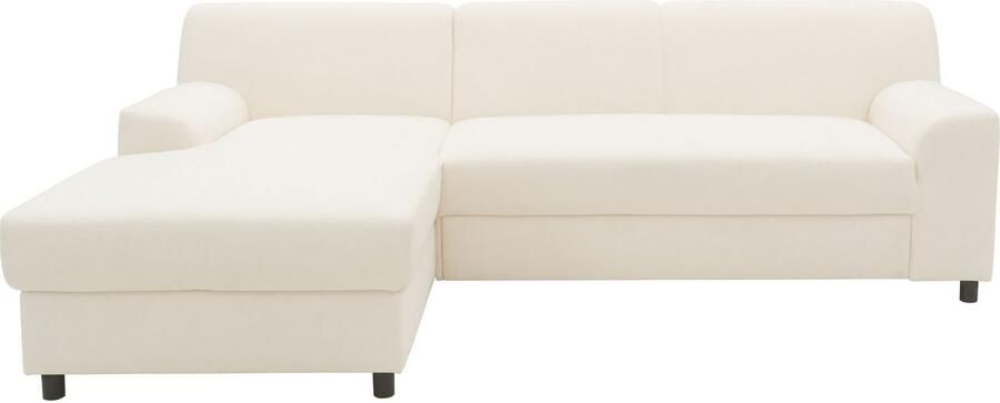 DOMO collection Hoekbank Turah 2 L-Vorm Corduroy of Luxe-Microvezel comfortabele binnenvering - Foto 8
