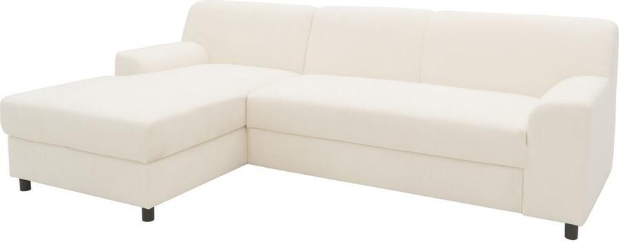 DOMO collection Hoekbank Turah 2 L-Vorm Corduroy of Luxe-Microvezel comfortabele binnenvering - Foto 9