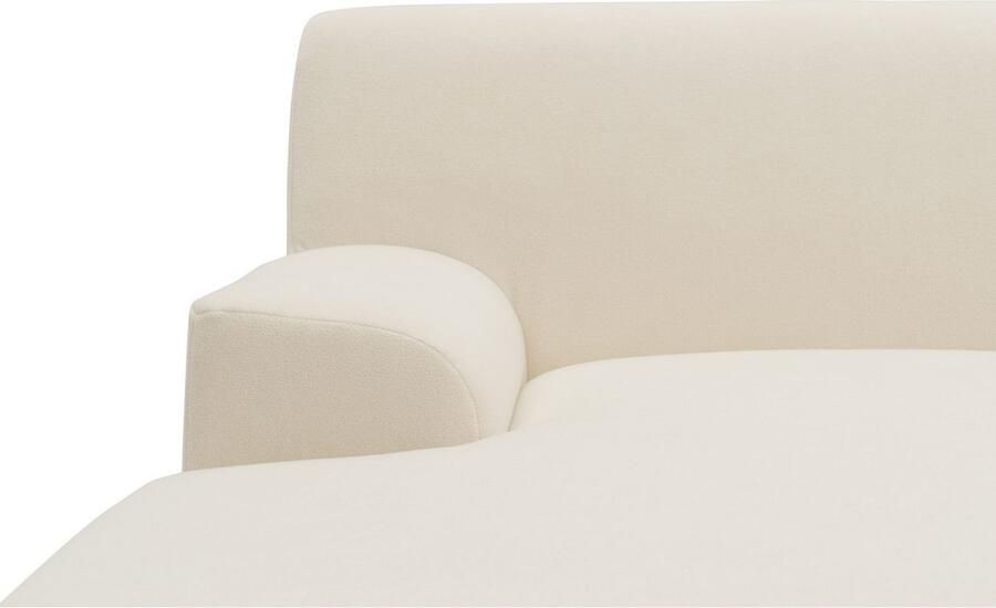 DOMO collection Hoekbank Turah 2 L-Vorm Corduroy of Luxe-Microvezel comfortabele binnenvering - Foto 6