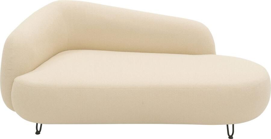 DOMO collection Récamier Poika ook als fauteuil en poef bestelbaar bekleding van faux fur - Foto 5