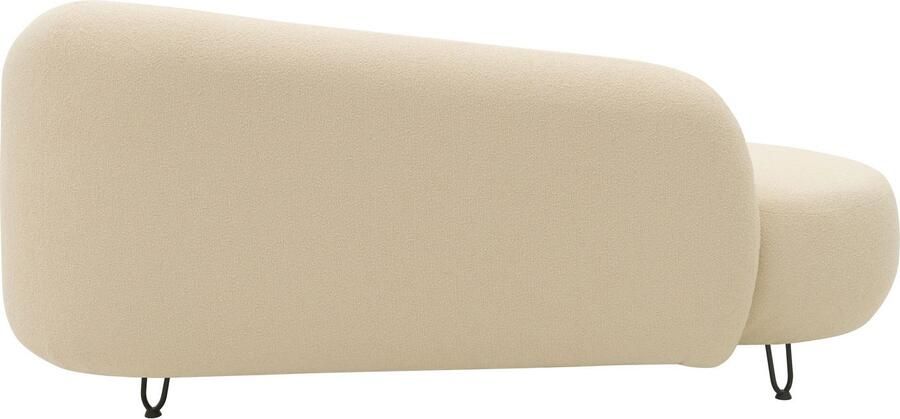 DOMO collection Récamier Poika ook als fauteuil en poef bestelbaar bekleding van faux fur - Foto 6