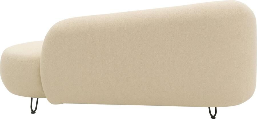 DOMO collection Récamier Poika ook als fauteuil en poef bestelbaar bekleding van faux fur - Foto 6