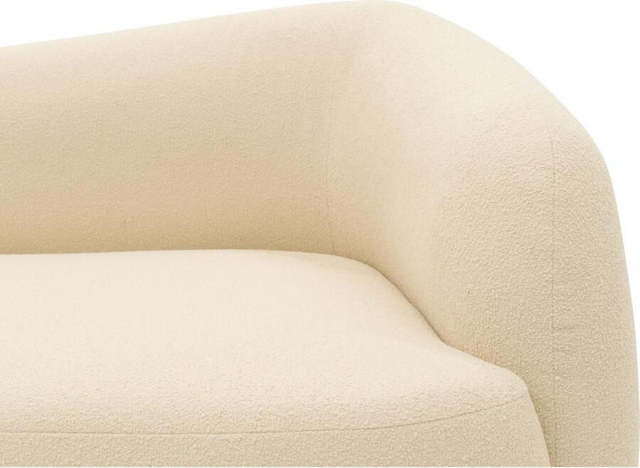 DOMO collection Récamier Poika ook als fauteuil en poef bestelbaar bekleding van faux fur - Foto 3