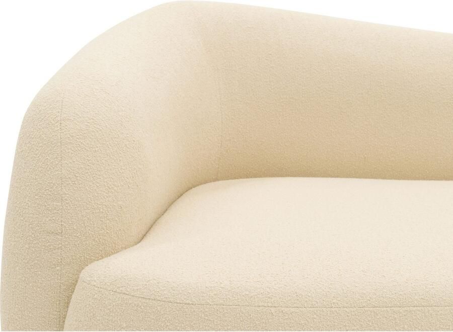 DOMO collection Récamier Poika ook als fauteuil en poef bestelbaar bekleding van faux fur - Foto 3