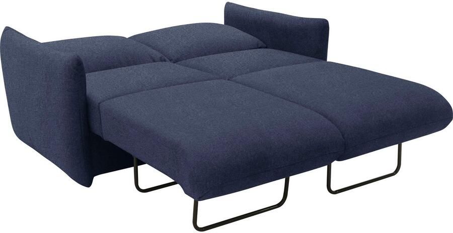 DOMO collection Slaapbank 700023 Slaapbank functie binnenvering 2-zits stabiel ligoppervlak Zitvlakken afzonderlijk uitklapbaar om te slapen relaxen en ontspannen - Foto 7