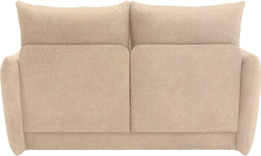 DOMO collection Slaapbank 700023 Slaapbank functie binnenvering 2-zits stabiel ligoppervlak Zitvlakken afzonderlijk uitklapbaar om te slapen relaxen en ontspannen - Foto 5