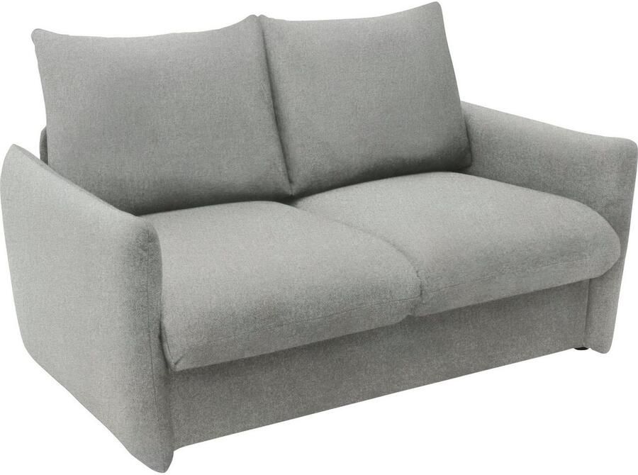 DOMO collection Slaapbank 700023 Slaapbank functie binnenvering 2-zits stabiel ligoppervlak Zitvlakken afzonderlijk uitklapbaar om te slapen relaxen en ontspannen - Foto 4