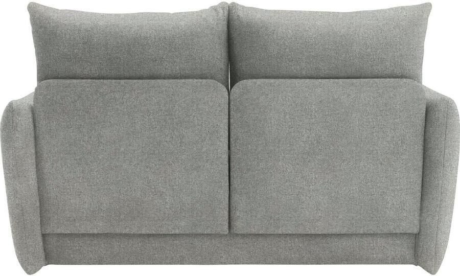 DOMO collection Slaapbank 700023 Slaapbank functie binnenvering 2-zits stabiel ligoppervlak Zitvlakken afzonderlijk uitklapbaar om te slapen relaxen en ontspannen - Foto 5