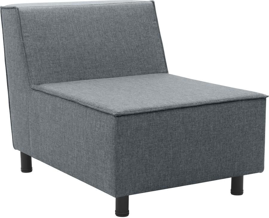 DOMO collection Sofaelement Sonna individueel samen te stellen Enkele elementen voor terras tuin en balkon speciaal voor buiten - Foto 3