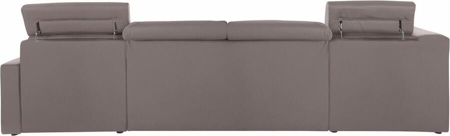 DOMO collection Zithoek Ava moderne zitstiksels met mooie dubbele naad comfortabel U-vorm - Foto 6
