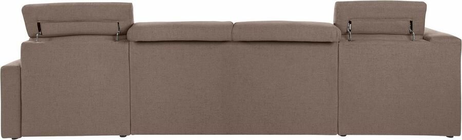 DOMO collection Zithoek Ava moderne zitstiksels met mooie dubbele naad comfortabel U-vorm - Foto 6