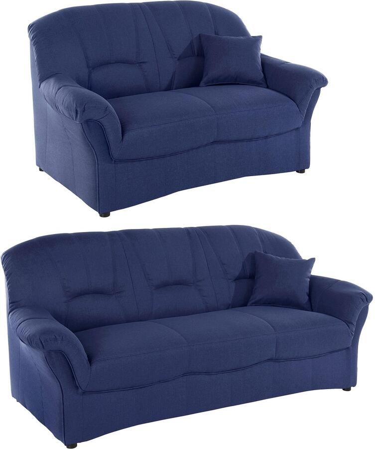DOMO collection Zithoek Bahia tijdloos & elegant bank comfortabel (set 2-delig 2-delig) - Foto 4