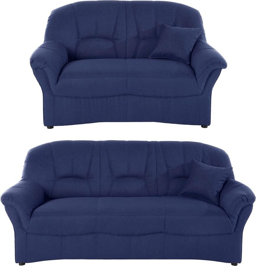 DOMO collection Zithoek Bahia tijdloos & elegant bank comfortabel (set 2-delig 2-delig) - Foto 2