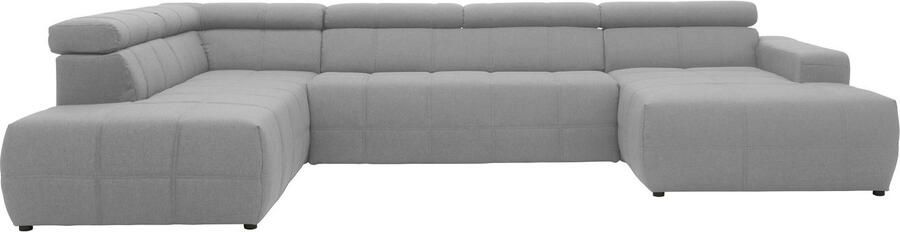 DOMO collection Zithoek Brandon keuze met zitdiepteverstelling inclusief lendensteun met hoofdsteunverstelling optionele zitdiepteverstelling u-vorm - Foto 5