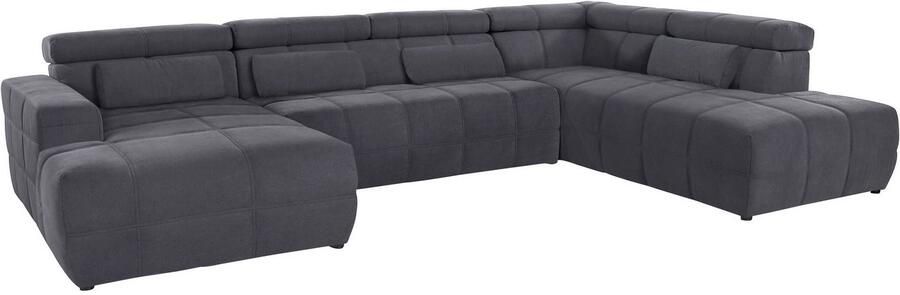 DOMO collection Zithoek Brandon keuze met zitdiepteverstelling inclusief lendensteun met hoofdsteunverstelling optionele zitdiepteverstelling u-vorm - Foto 4