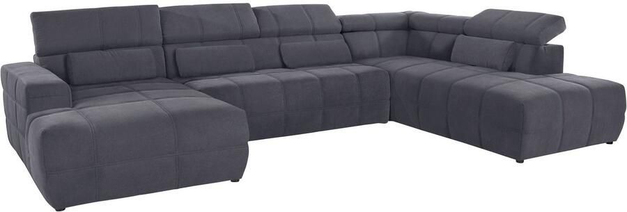 DOMO collection Zithoek Brandon keuze met zitdiepteverstelling inclusief lendensteun met hoofdsteunverstelling optionele zitdiepteverstelling u-vorm - Foto 3