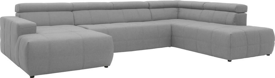 DOMO collection Zithoek Brandon keuze met zitdiepteverstelling inclusief lendensteun met hoofdsteunverstelling optionele zitdiepteverstelling u-vorm - Foto 4