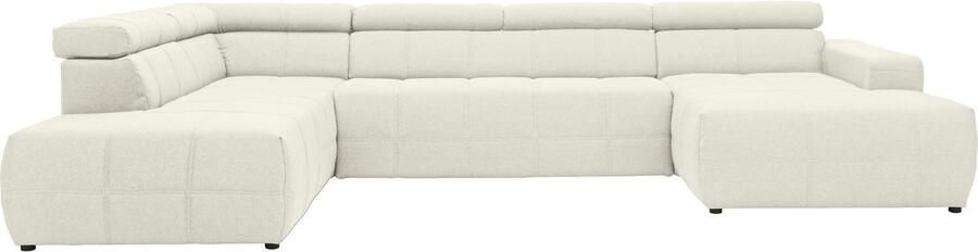 DOMO collection Zithoek Brandon keuze met zitdiepteverstelling inclusief lendensteun met hoofdsteunverstelling optionele zitdiepteverstelling u-vorm - Foto 5