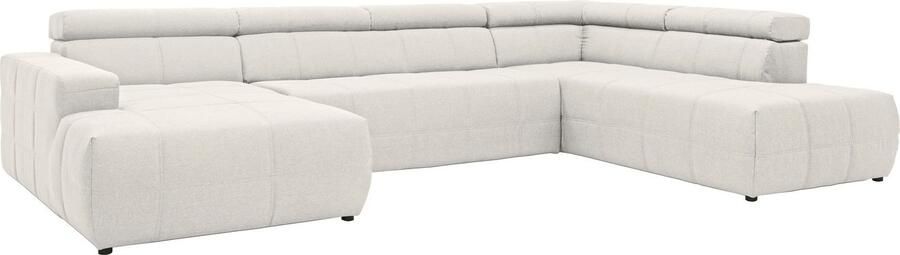 DOMO collection Zithoek Brandon keuze met zitdiepteverstelling inclusief lendensteun met hoofdsteunverstelling optionele zitdiepteverstelling u-vorm - Foto 5