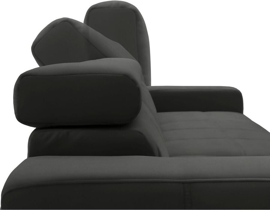 DOMO collection Hoekbank Brandon incl. Hoofdsteunverstelling B D H: 214 100 80 cm L-Vorm - Foto 2