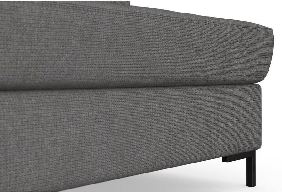 DOMO collection Zithoek Capelo comfortabel duidelijke lijnen kenmerken dit ontwerp U-Vorm met verstelbare armleuningen naar keuze met slaapfunctie binnenvering - Foto 3