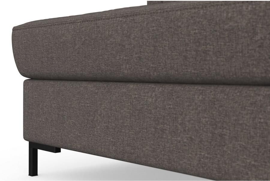 DOMO collection Zithoek Capelo comfortabel duidelijke lijnen kenmerken dit ontwerp U-Vorm met verstelbare armleuningen naar keuze met slaapfunctie binnenvering - Foto 6