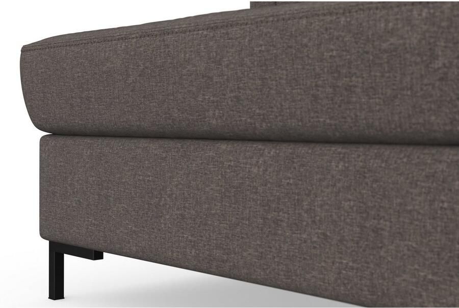 DOMO collection Zithoek Capelo comfortabel duidelijke lijnen kenmerken dit ontwerp U-Vorm met verstelbare armleuningen naar keuze met slaapfunctie binnenvering - Foto 6