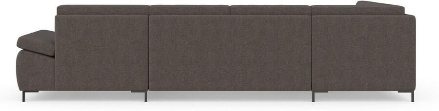 DOMO collection Zithoek Capelo comfortabel duidelijke lijnen kenmerken dit ontwerp U-Vorm met verstelbare armleuningen naar keuze met slaapfunctie binnenvering - Foto 12