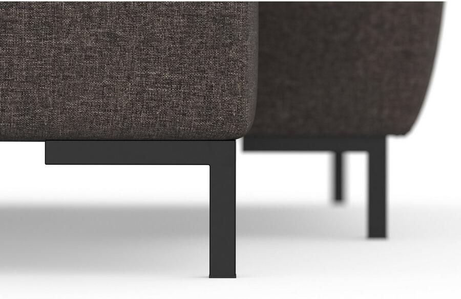 DOMO collection Zithoek Capelo comfortabel duidelijke lijnen kenmerken dit ontwerp U-Vorm met verstelbare armleuningen naar keuze met slaapfunctie binnenvering - Foto 11