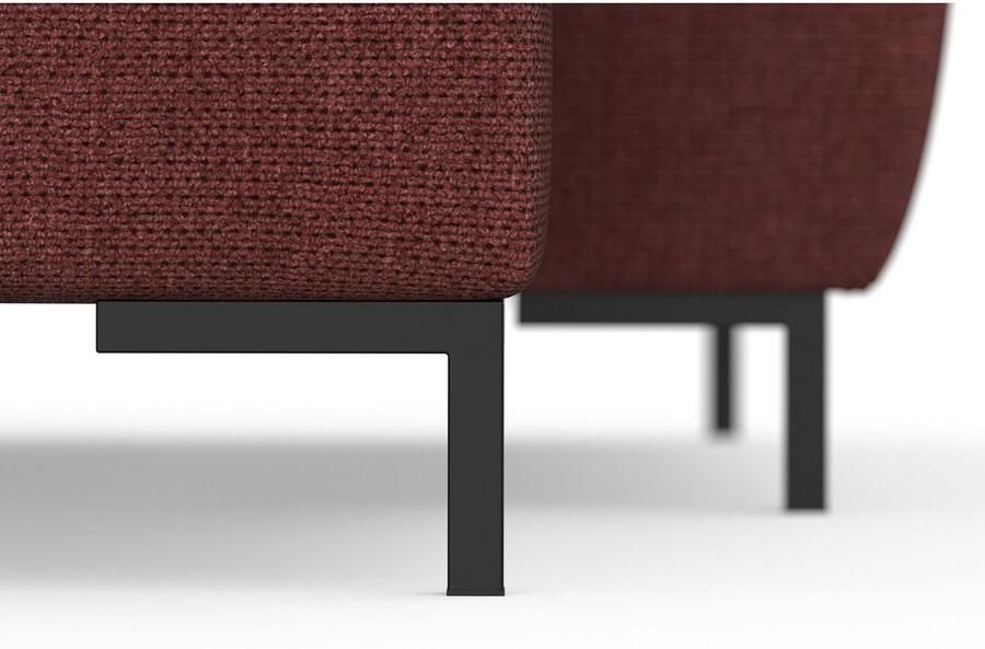 DOMO collection Zithoek Capelo comfortabel duidelijke lijnen kenmerken dit ontwerp U-Vorm met verstelbare armleuningen naar keuze met slaapfunctie binnenvering - Foto 10