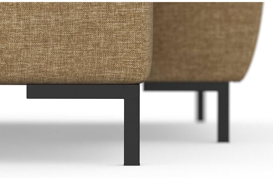 DOMO collection Zithoek Capelo comfortabel duidelijke lijnen kenmerken dit ontwerp U-Vorm met verstelbare armleuningen naar keuze met slaapfunctie binnenvering - Foto 10