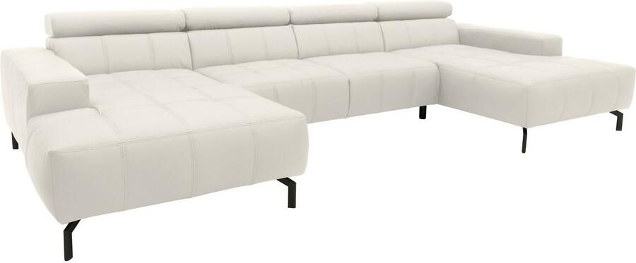 DOMO collection Zithoek Cunelli mooie zitnaden als designelement stevige zitcomfort U-vorm - Foto 3
