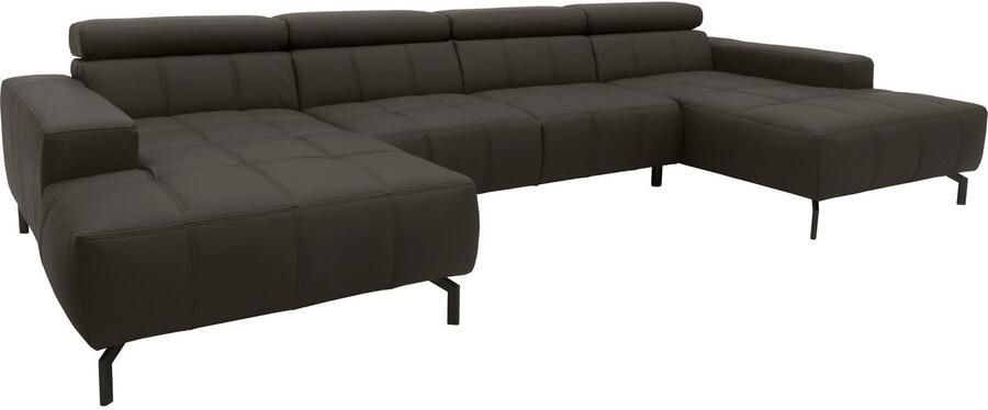 DOMO collection Zithoek Cunelli mooie zitnaden als designelement stevige zitcomfort U-vorm - Foto 3