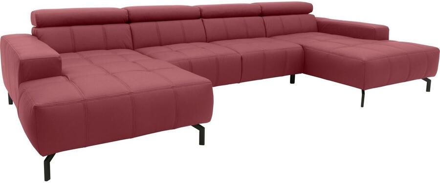 DOMO collection Zithoek Cunelli mooie zitnaden als designelement stevige zitcomfort U-vorm - Foto 3