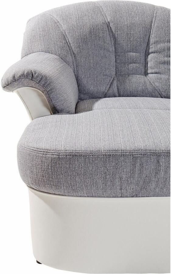 DOMO collection Zithoek Elva tijdloze vormentaal elegante rugstikking U-Vorm - Foto 2