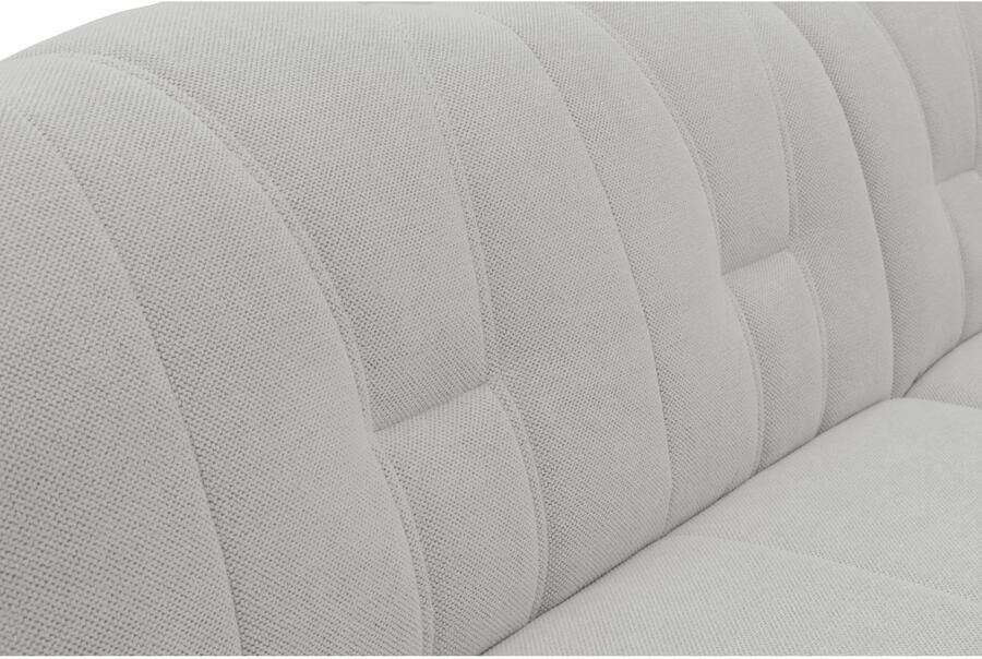 DOMO collection Zithoek Flores ook in leren bekleding B D H: 293 180 86 cm U-vorm (3 stuks) - Foto 3