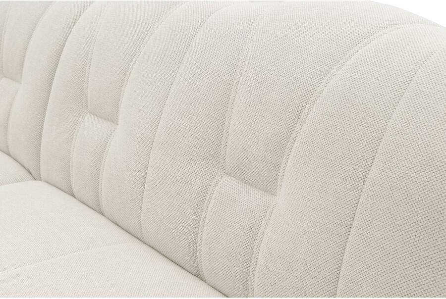 DOMO collection Zithoek Flores ook in leren bekleding B D H: 293 180 86 cm U-vorm (3 stuks) - Foto 4