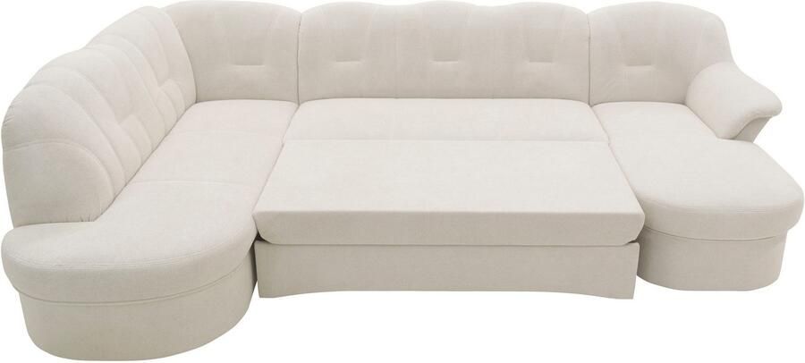 DOMO collection Zithoek Flores ook in leren bekleding B D H: 293 180 86 cm U-vorm (3 stuks) - Foto 10