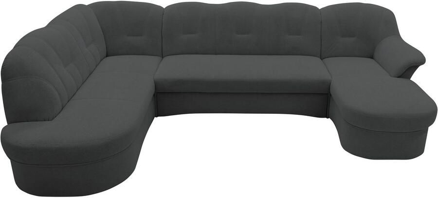 DOMO collection Zithoek Flores ook in leren bekleding B D H: 293 180 86 cm U-vorm (3 stuks) - Foto 8