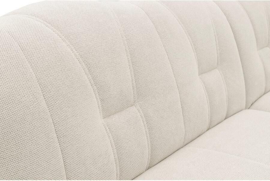 DOMO collection Zithoek Flores ook in leren bekleding B D H: 293 180 86 cm U-vorm (3 stuks) - Foto 4